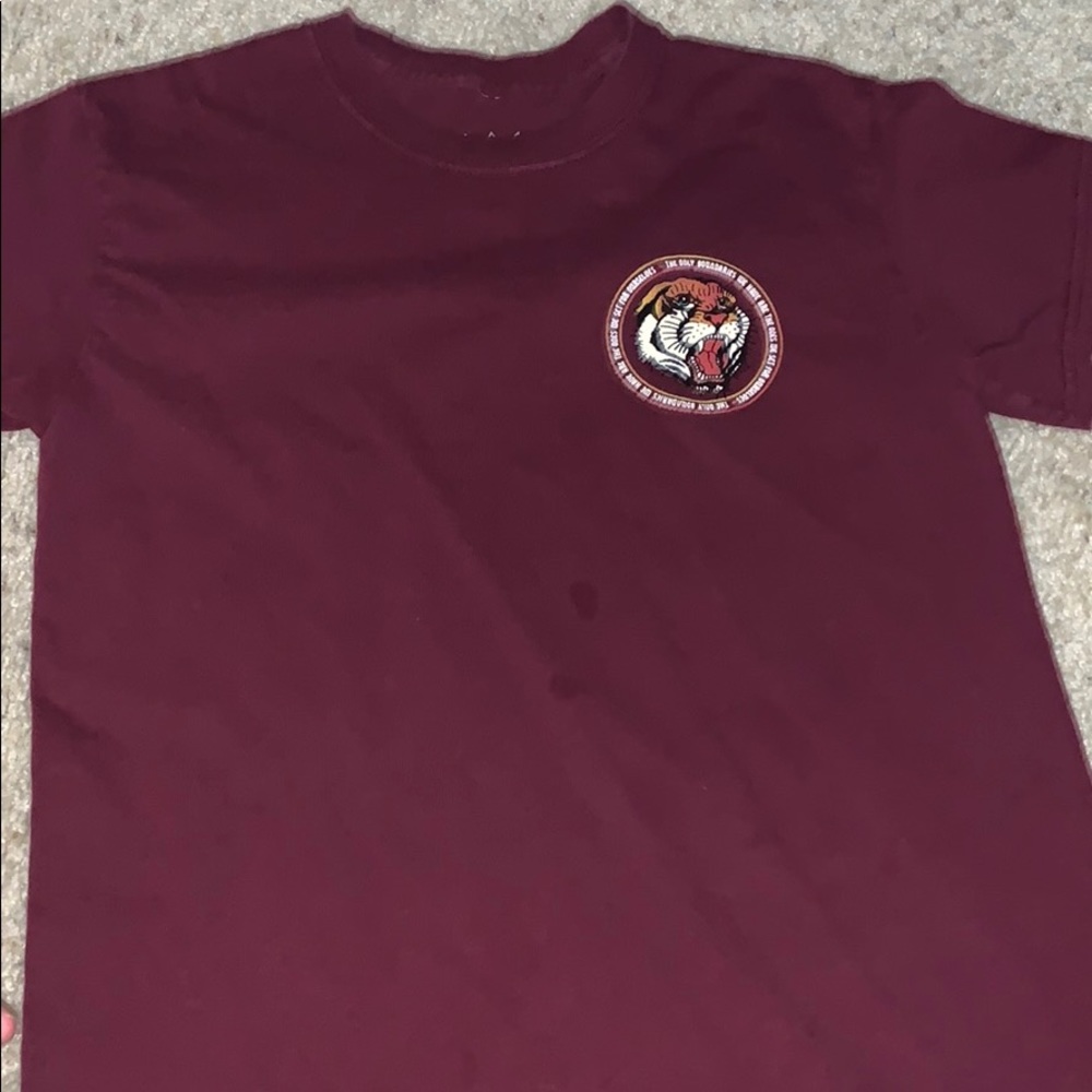 Blue crown t shirt